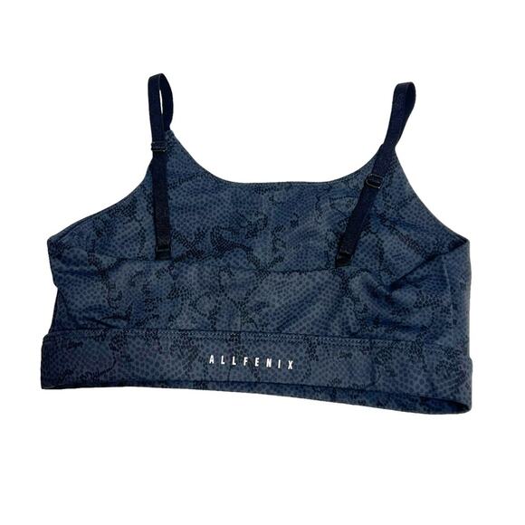 All Fenix 7/8 legging and sports bra set blue python snakeskin SET - Picture 9 of 9